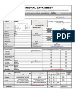 Personal Data Sheet: Ragudo Joy Paul Autentico 1/5/1995