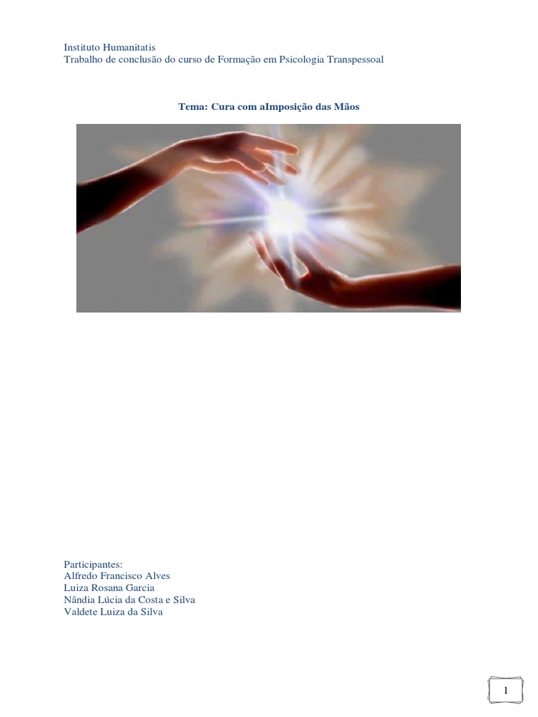 Cura Com Imposição Das Mãos | PDF | Religião e Espiritualidade, image size:768x1024