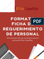 Ficha de Requerimiento de Personal