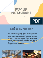 Restaurante Pop Up: Concepto, Ventajas, Aplicaciones y Ejemplos