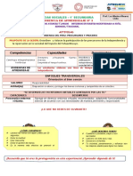 Actividad #15 CC - SS 1 Grado 22 - Prof Luz Marina