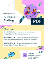 The Family Mailbag: Quarter 1 Learning Packet 1