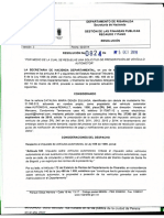 Resolucion de Prescripcion No. 0824 Del 15-10-19 - Catalina Maria Daeza
