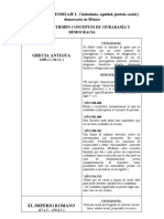 Línea Del Tiempo Ciudadania y Democracia