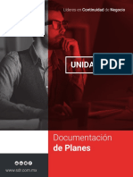 Unidad V Documentación de Planes - Planes BCP y DRP