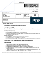 Boarding Pass Details