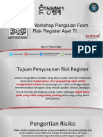 Materi Penyusunan Risk Register