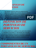 Portafolio de Servicios Marcela