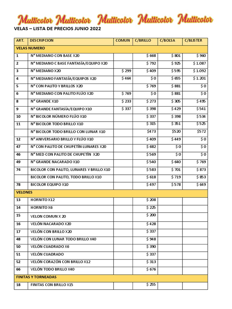 Lista de Precios Junio 22 PDF