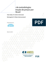 Propostas de Metodologias para A Formação de Preços Por Oferta No Brasil