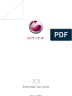 Sony Ericsson Xperia X8 Manual