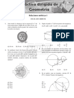 Área de regiones triangulares y perímetros