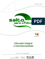 Educação integral e intersetorialidade: garantindo o direito à aprendizagem