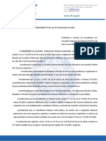 RESOLUCAO no 163.2021 Resolucao que estabelece o numero de Conselheiros nos CRTs