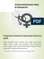 Kesehatan Reproduksi Pada Catin