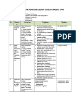 Jadwal Kegiatan Pengembangan Sekolah Model Spmi