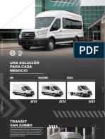Ford Transit Pasajeros Diesel 2022 Catalogo Descargable