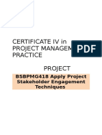 BSBPMG418.04.1 Stakeholder Project Assessment v2.0