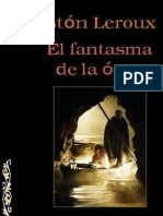 El Fantasma de La Opera (Gaston Leroux)