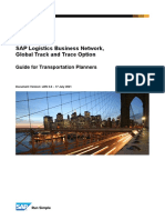 SAP Logistics Business Network, Global Track and Trace Option