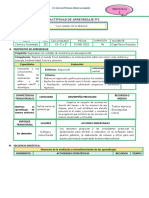 1° Sesión de Aprendizaje Sesión 2-Sem.1-Exp.3-Cyt