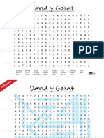 Sopa de Letras David Goliat