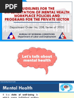 Mental Health Awareness Seminar Guide | PDF | Mental Health | Mental ...