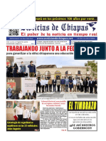 Periódico Noticias de Chiapas, Edición Virtual Viernes 12 de Agosto de 2022