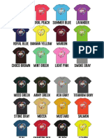 Shirt Colors