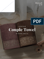 Howel and Co. Couple Towel Catalog