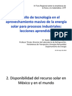 Tecnologías de Calentamiento Solar