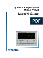MIDAS IV RVR User's Guide