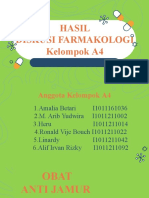 Kelompok A4 - PPT Praktikum Farmakologi - Modul TUMKEM 2022