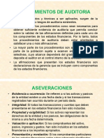 Procedimientos de Auditoría