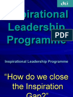 Inspirational Leadership Programme: What Makes Top Leaders Inspire