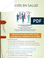 Manejo de emergencias obstétricas mediante claves