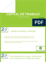 Relación entre capital de trabajo, riesgo y rentabilidad