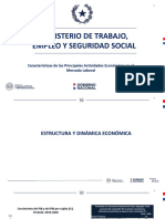 Características económicas y laborales Paraguay 2010-2020