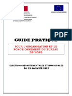 Guide Pour Bureau de Vote Pour Élections Locales 2022 (6) DFC