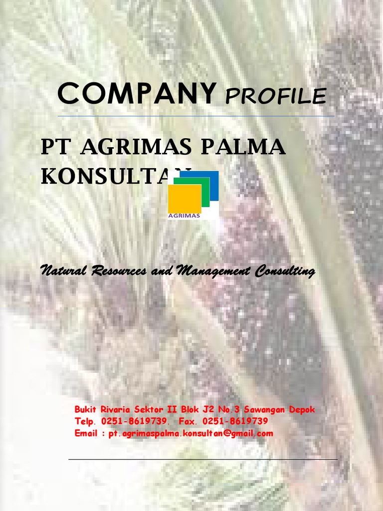 Company Profile Pt Agrimas 2014 Rev 4a Pdf