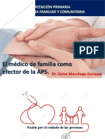Medico de Familia Como Efector de La Aps