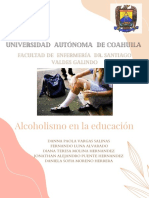 Alcoholismo en La Educación: UNIVERSIDAD Autónoma de Coahuila