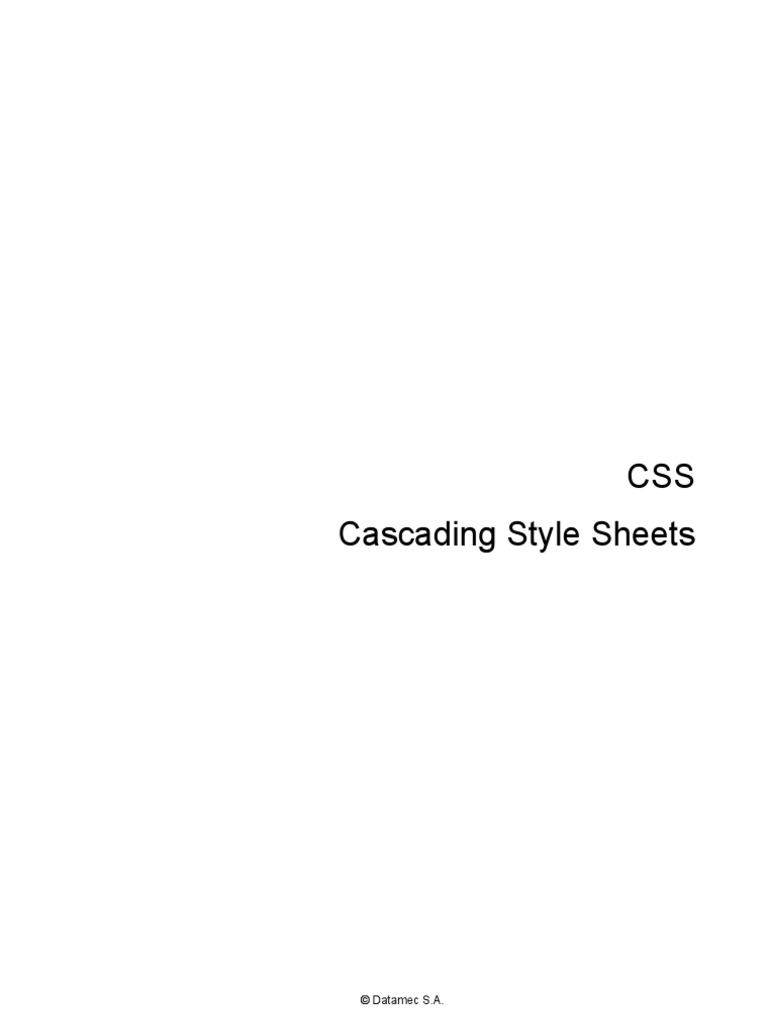 Css | PDF | Business