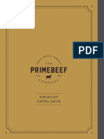Primebeef Co. Product Catalogues 2021