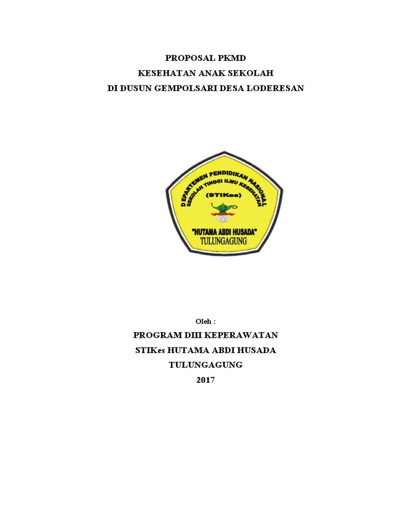 Proposal Anak Sekolah | PDF