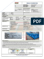 Result of Inspection: Conclusion