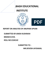 Anish Kushwah - Civil - Report