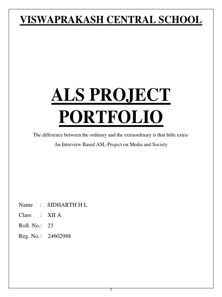 ASL PROJECT Media and Society PORTFOLIO | PDF | Social Media | Popular ...
