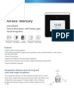 Aiface-Mercury: Linux-Based Time & Attendance With Visible Light Facial Recognition