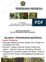 Sejarah Perkebunan